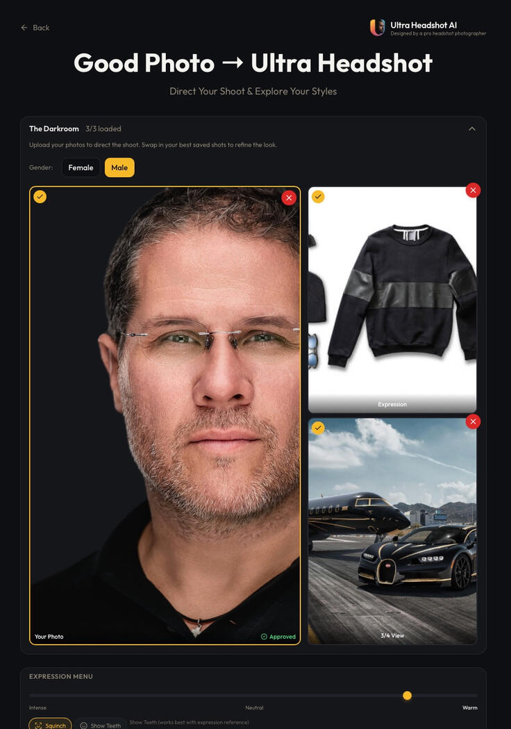 Check my web app for making killer headshots